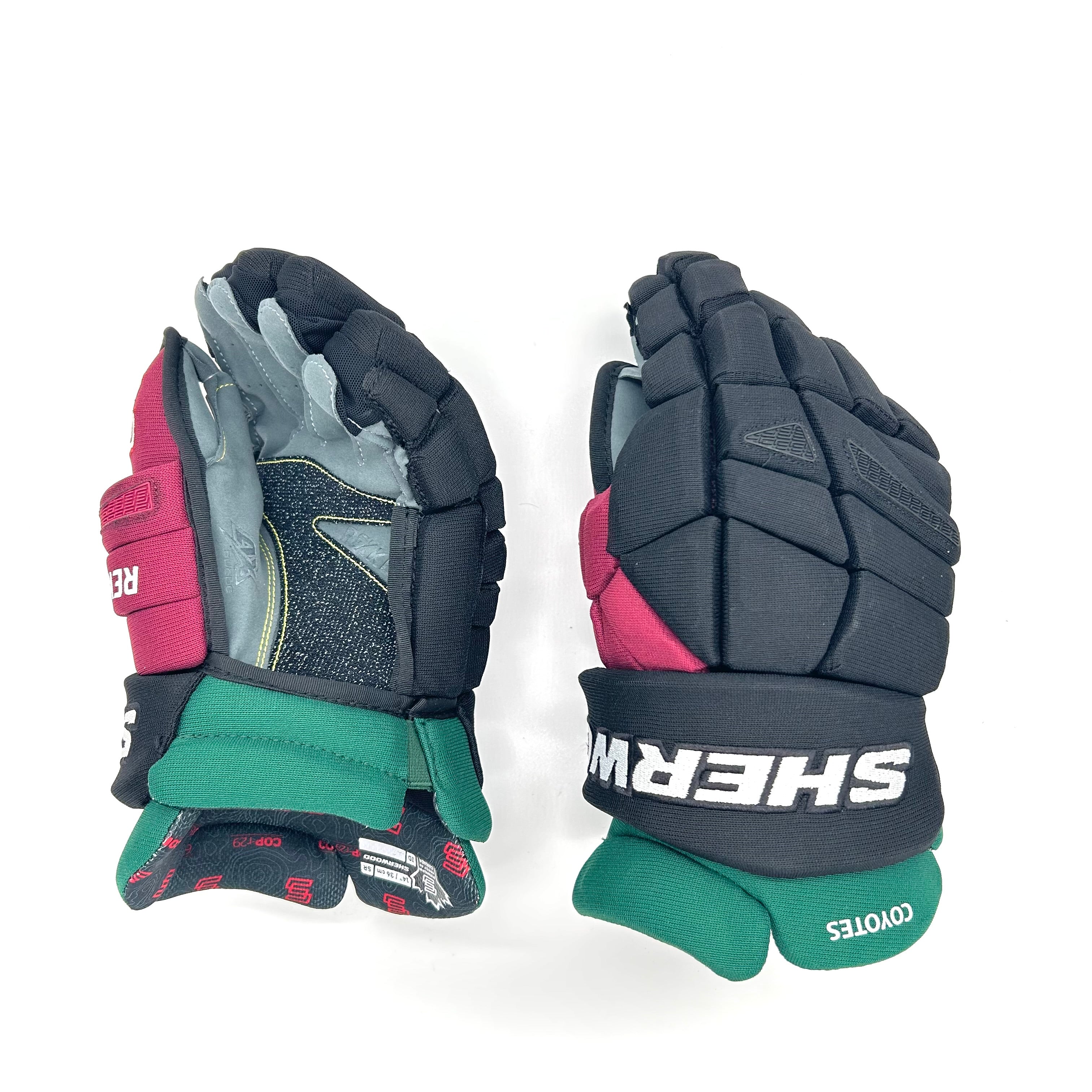 Gant Sherwood Rekker Legend Pro – NHL Pro Stock – Coyotes de l'Arizona (noir/marron/vert)
